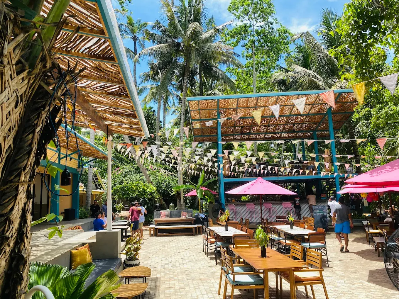 Dots Bay House beachfront restaurant in Hiriketiya — ocean views and tropical dining